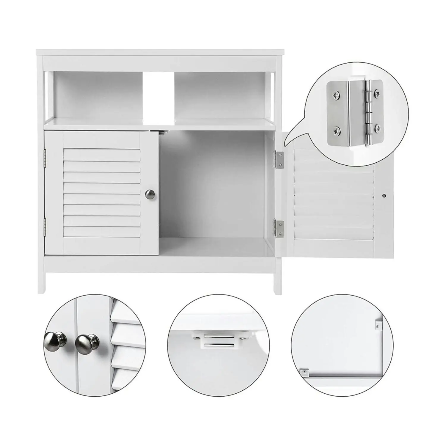 VASAGLE Under Sink Storage Sink Cabinet - Bathroom Undersink Vanity