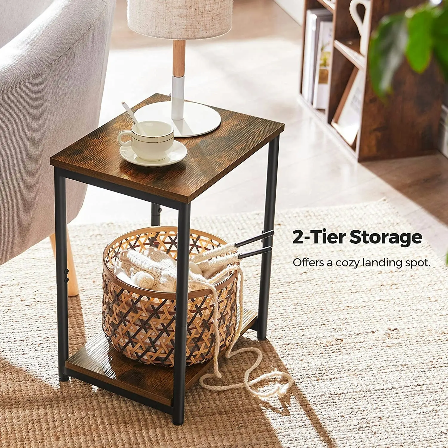 VASAGLE Side Table - Set of 2