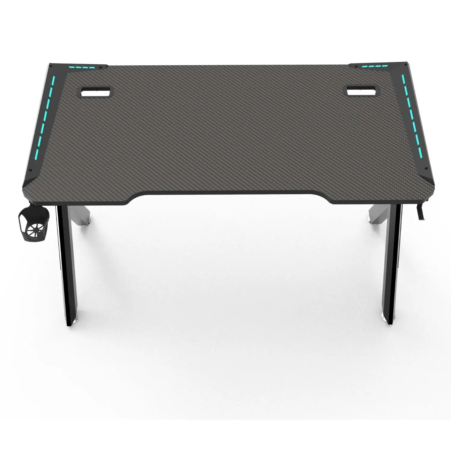 Ekkio RGB Gaming Desk Y Shape 140cm - Black