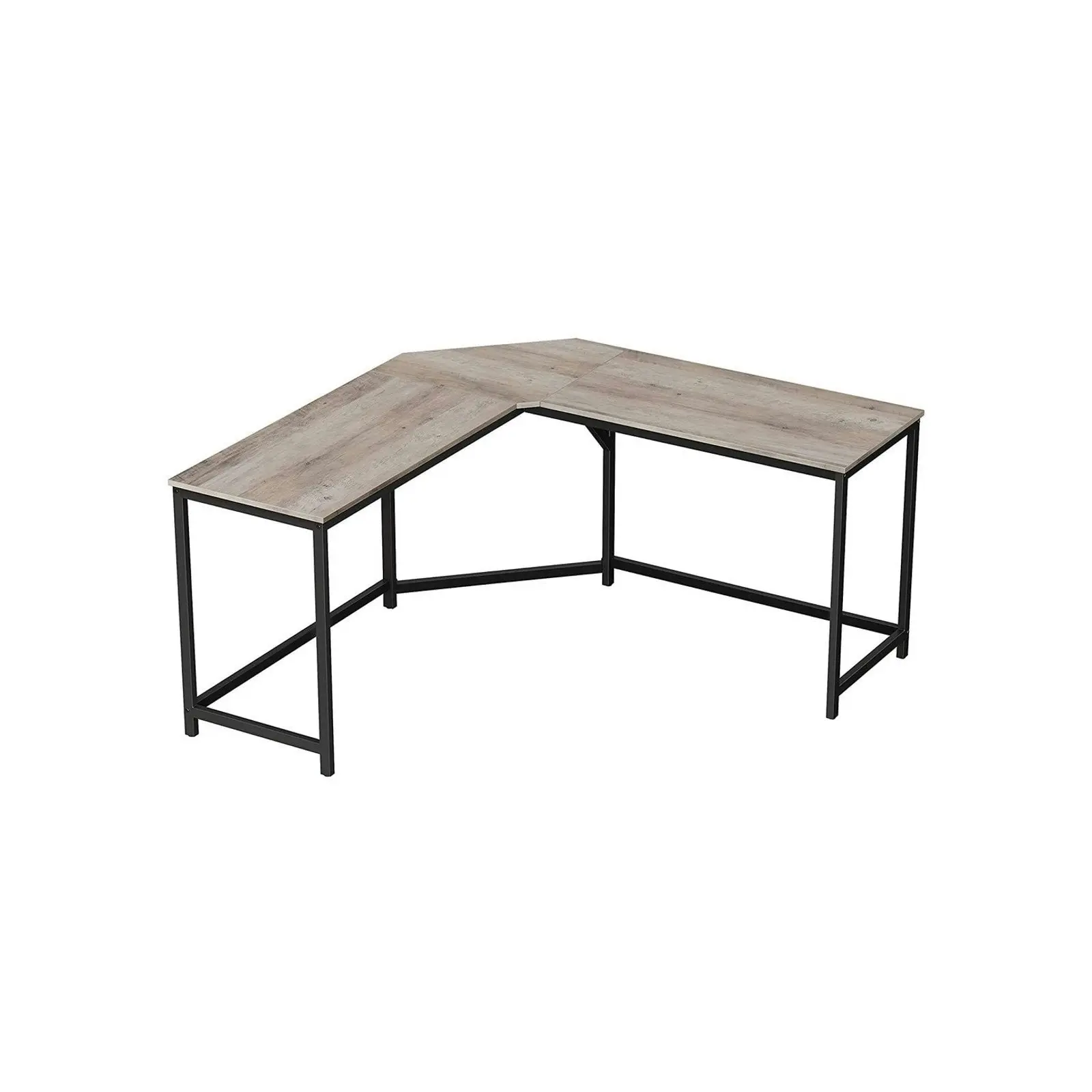 VASAGLE L-Shaped Computer Desk Greige