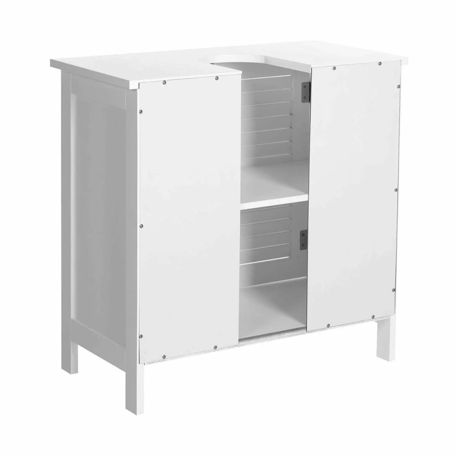 VASAGLE Under Sink Storage Sink Cabinet Bathroom Undersink Vanity - White