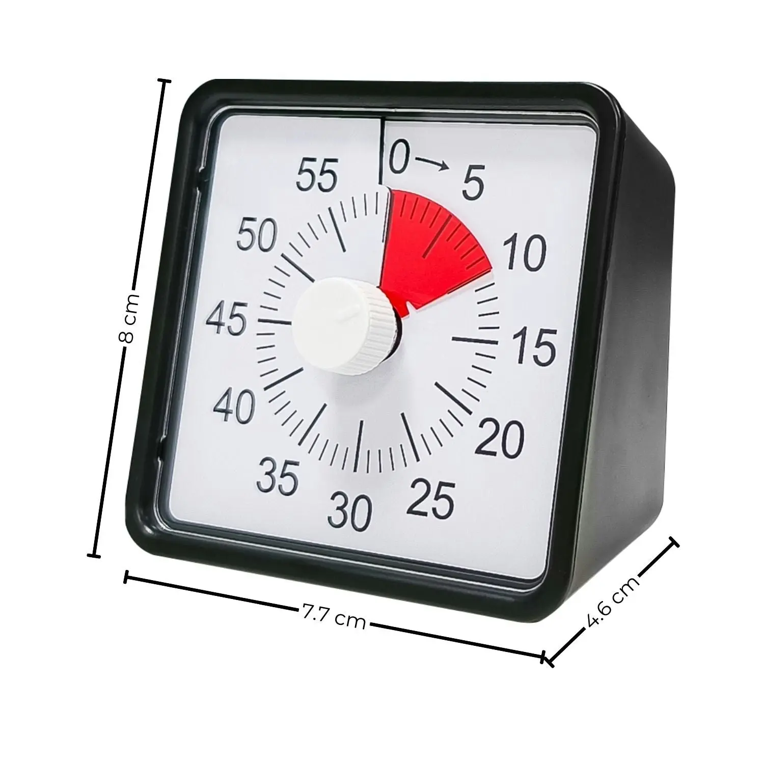 Gominimo 60-Minute Visual Countdown Timer Black