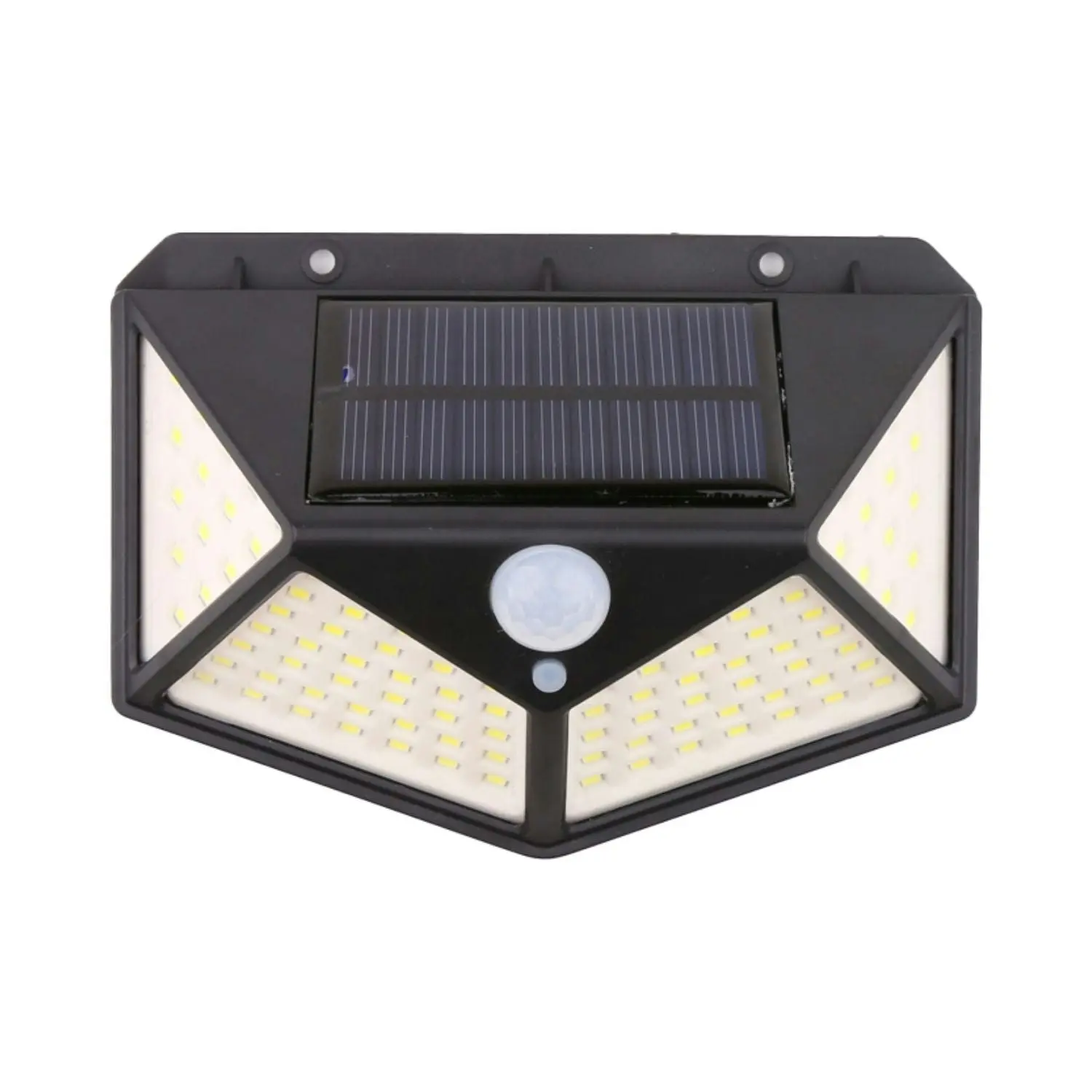 6pcs Noveden 3 Light Mode Weather Resistant Advanced Sensor Technology Flood Outdoor Solar LED Lights