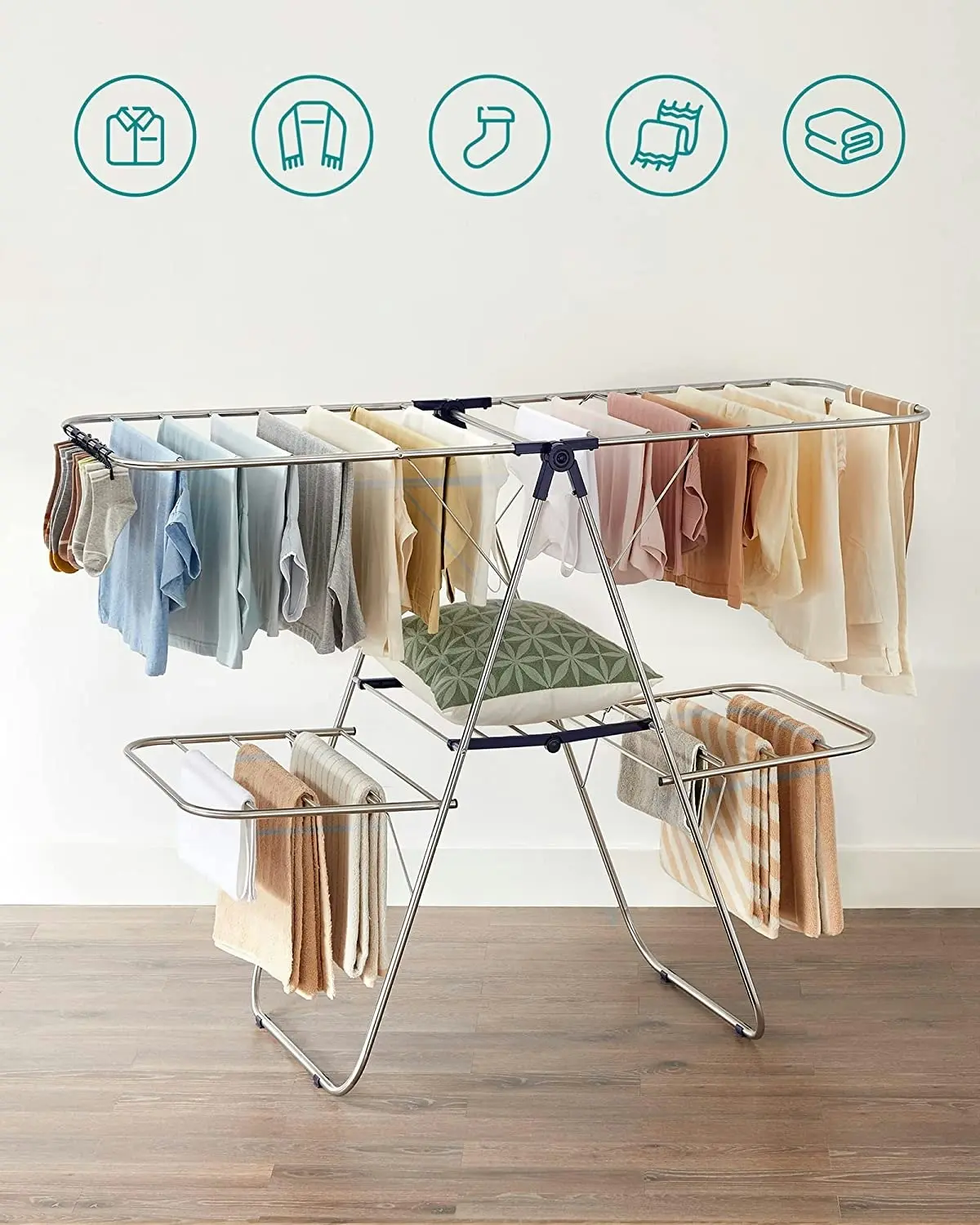 SONGMICS Airer Clothes Rack