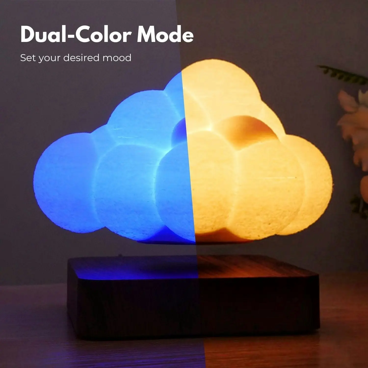 Gominimo Cloud Dark Brown Base Lighting Floating Lamp Levitation