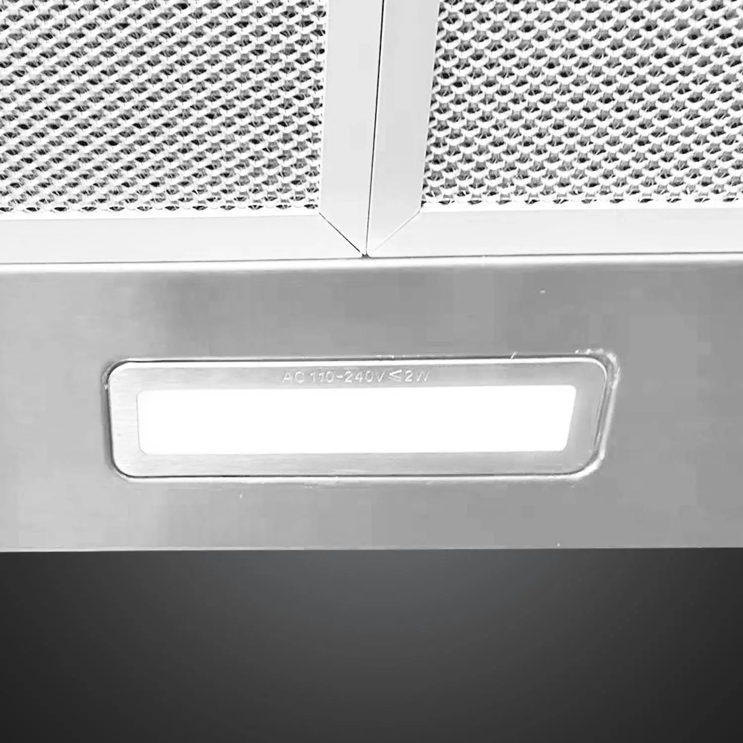 Miraklass Pyramid Rangehood with Low Noise Level and 3 Airflow Speed 60cm Silver