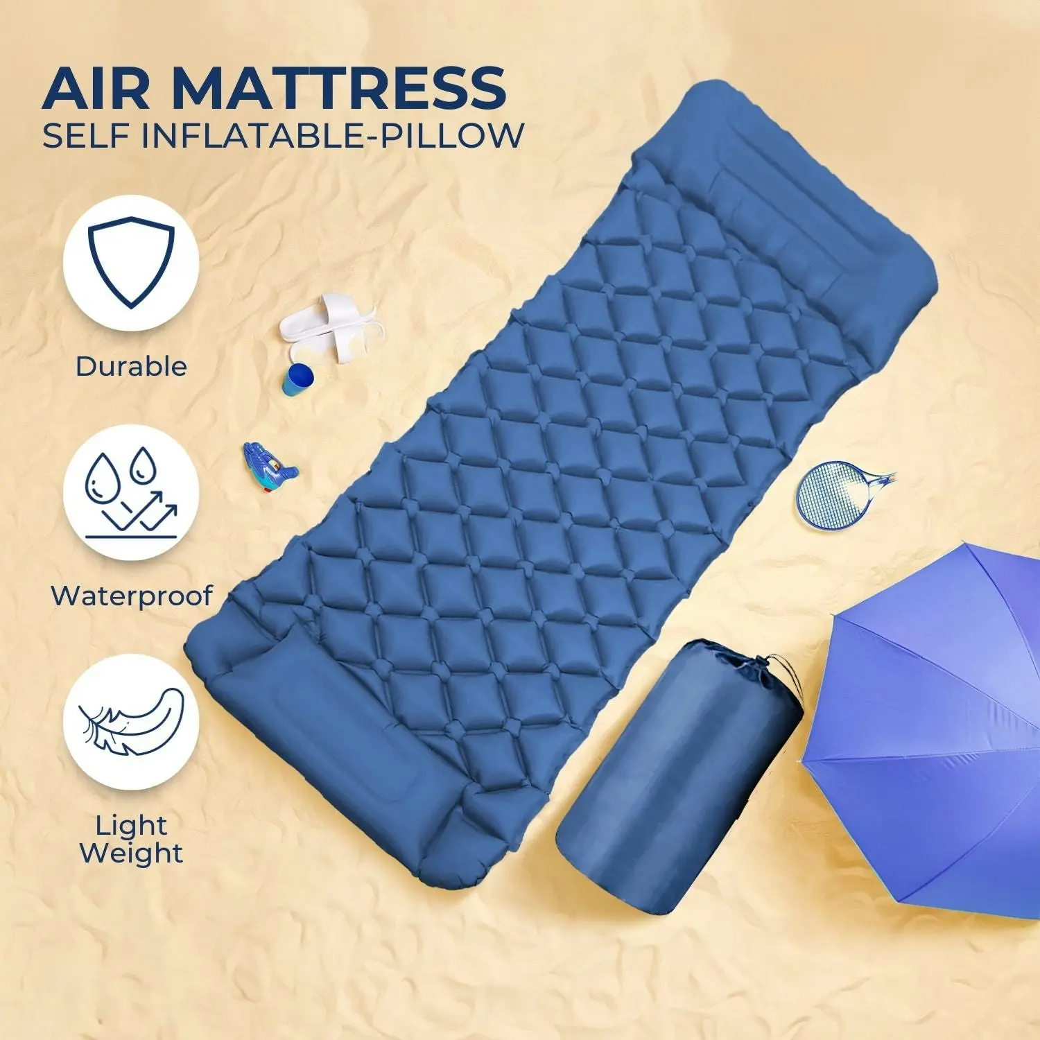 Kiliroo Camping Sleeping Bed Mattress Inflatable