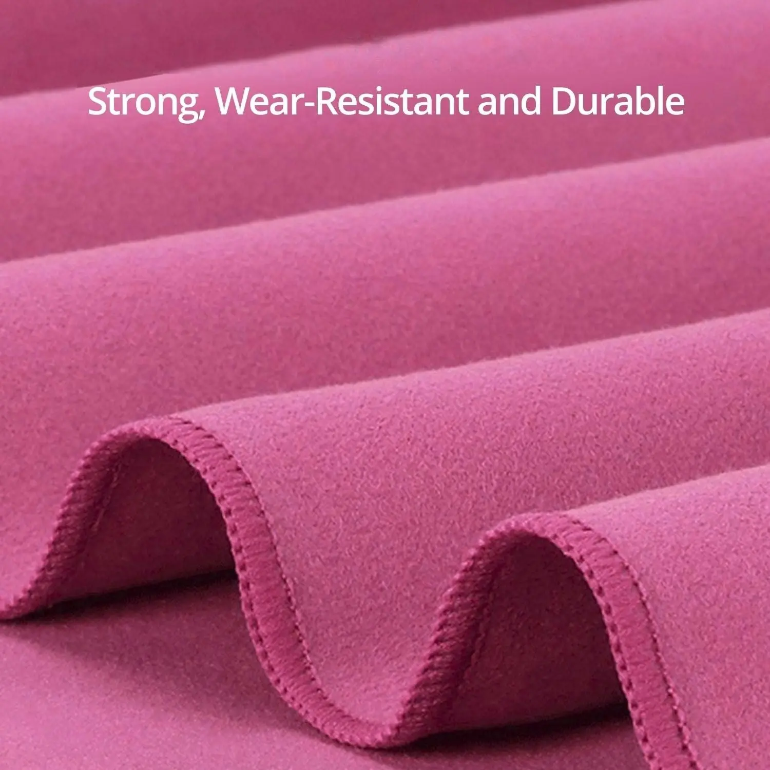 Verpeak Quick Dry Fast Absorbent Outdoor Fitness Gym Sports Towel 110x175cm Dark Pink