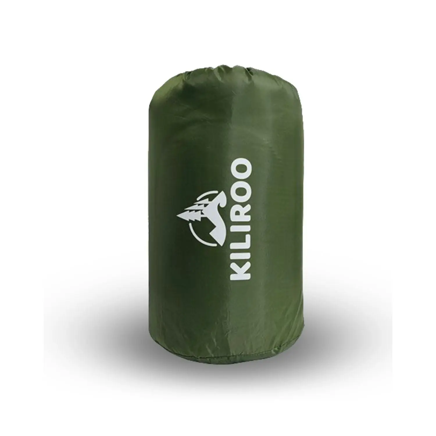 Kiliroo Single Camping 500GSM Sleeping Bag - Army Green