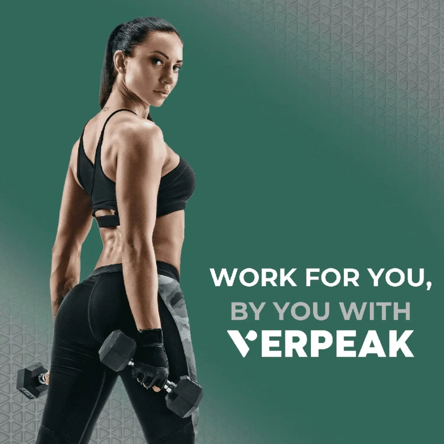 Verpeak Cast Iron Kettlebell 12kg Tiffany Blue VP-KB-120-AC