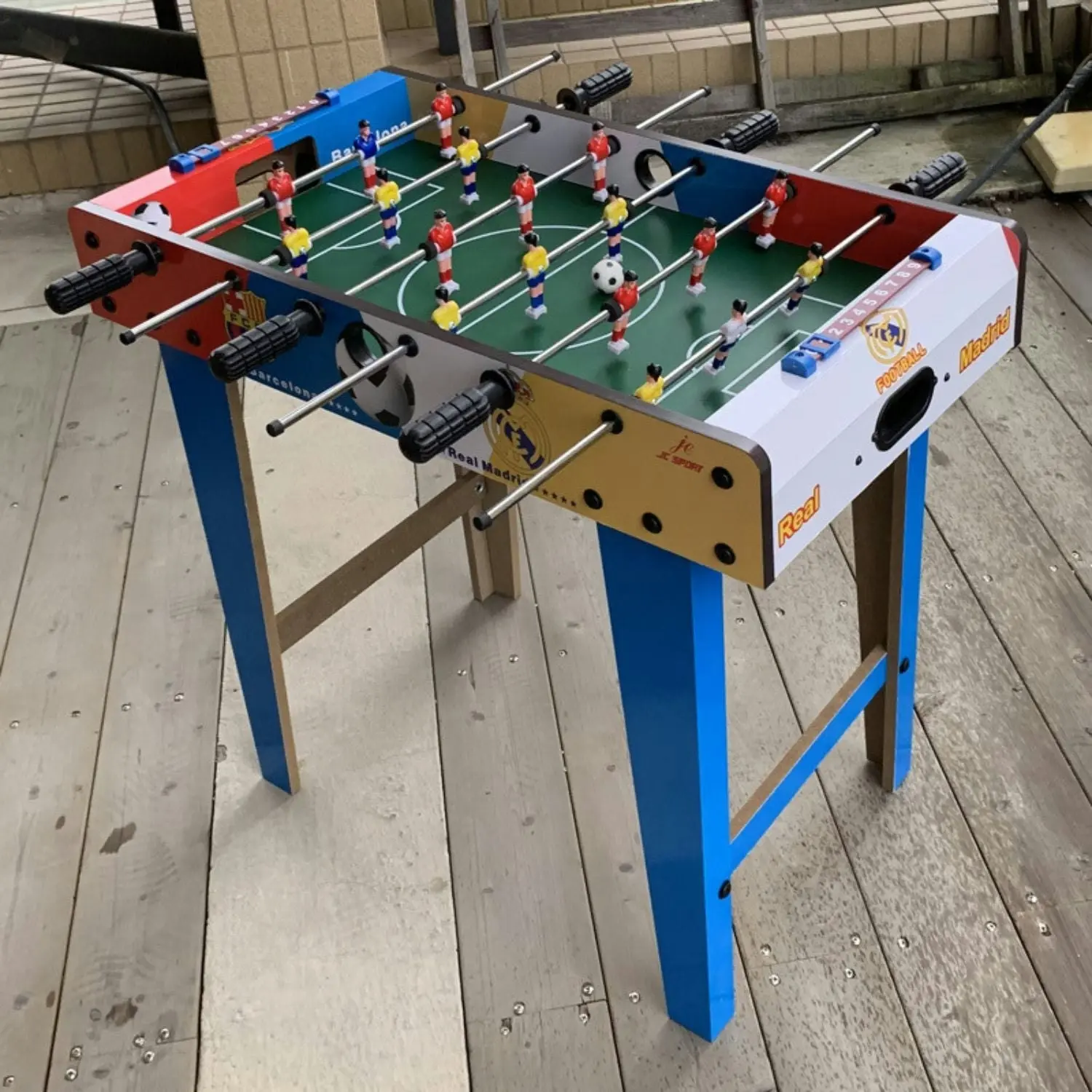 Gominimo 69cm Tabletop Football Game Table Wood Construction (Multicolour)