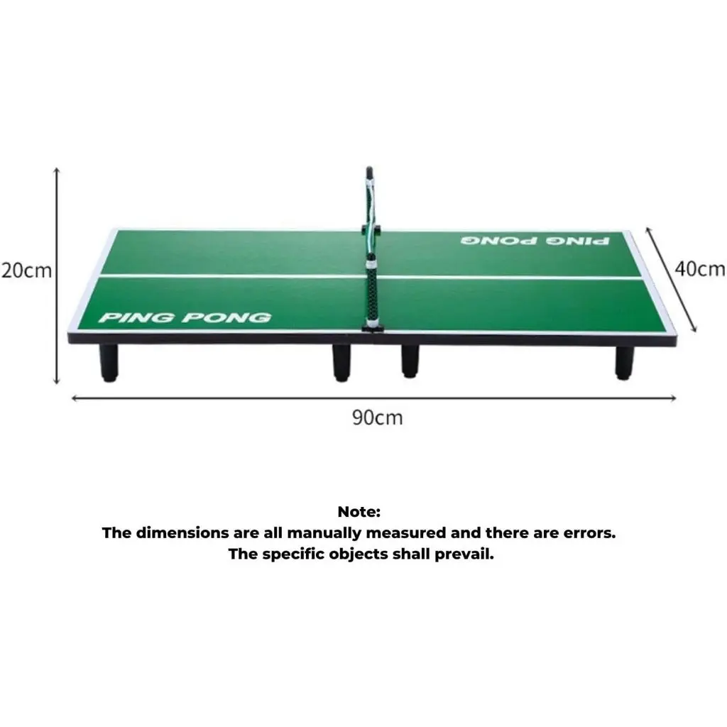 Gominimo Tabletop Table Tennis Game Highly Durable And Weatherproof (Green)