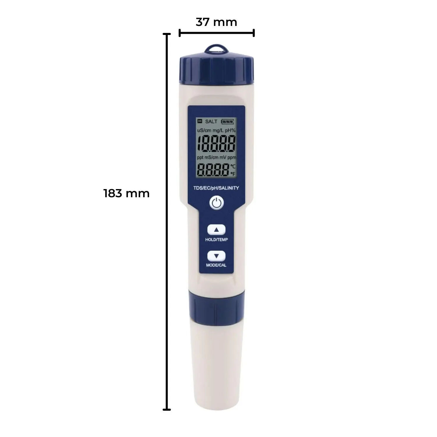 Noveden 5 in 1 Digital Water Quality Test Meter TDS Salinity Temp pH Tester