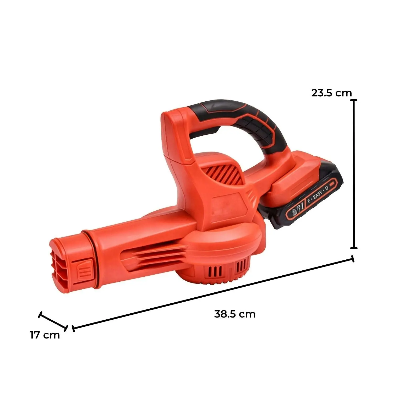 RYNOMATE 21V Cordless Garden Leaf Blower Lithium Electric Battery Nozzle 2-Speed