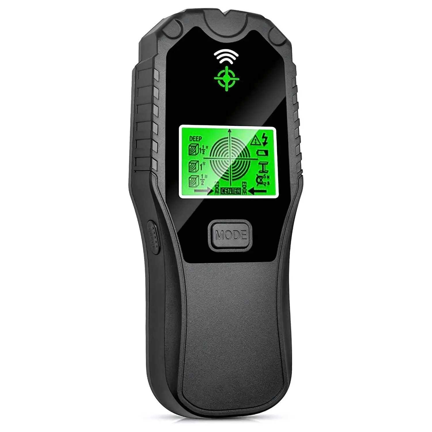 RYNOMATE 5 in 1 Multi Material Detector Wall Scanner Digital Stud Finder - Black