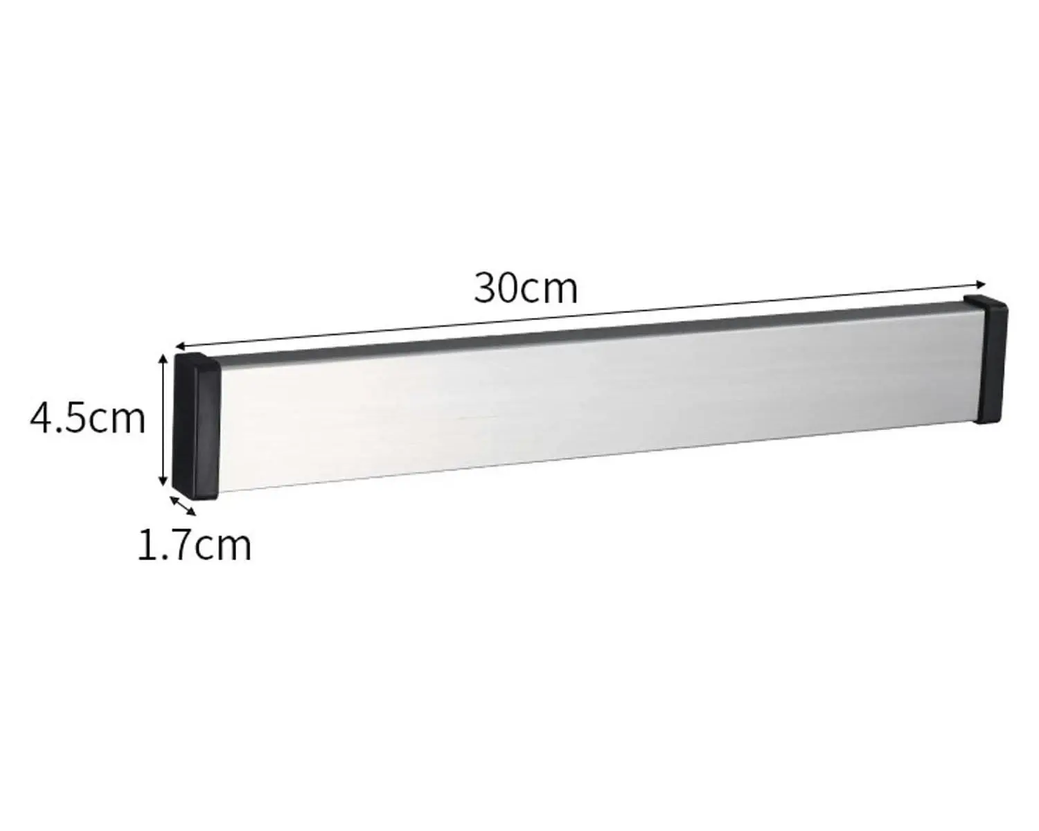 Gominimo Wall Mounted Premium 304 Stainless Steel Magnetic Knife Strip 30cm