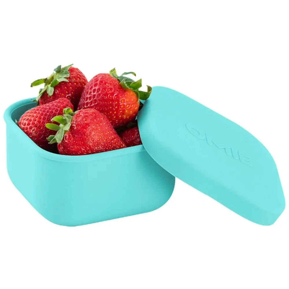 Omie 280ML Omiesnack Silicone Container Teal 8655TL