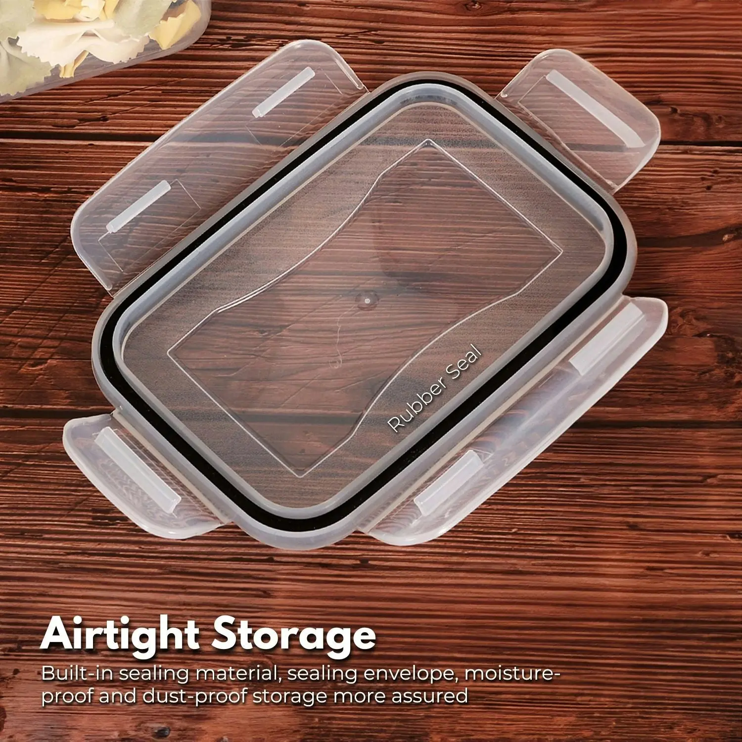 Gominimo 24PCS Airtight Food Storage Containers Kitchen Dry Food Pantry Organization Set