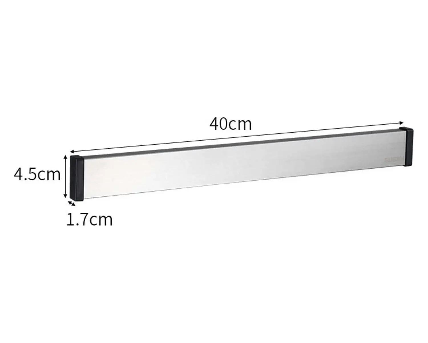 Gominimo Wall Mounted Premium 304 Stainless Steel Magnetic Knife Strip 40cm