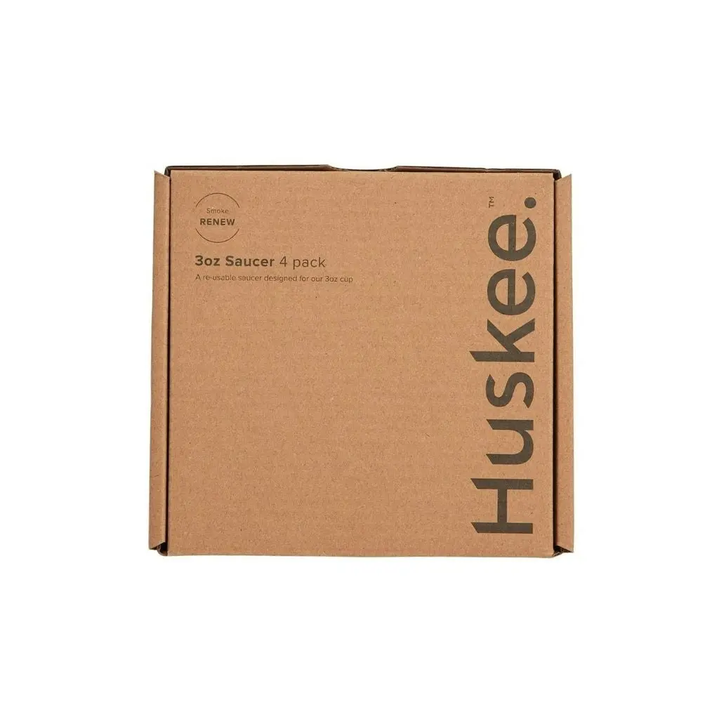 Huskee 3oz Renew Saucer 4-pack