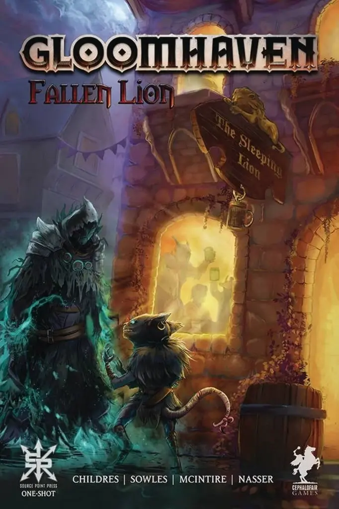 Source Point Press Gloomhaven Fallen Lion