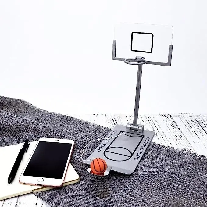 Gominimo Miniature Basketball Game Toy (Silver) GO-MTG-104-LGE