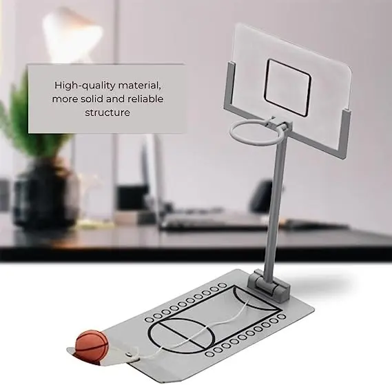 Gominimo Miniature Basketball Game Toy (Silver) GO-MTG-104-LGE