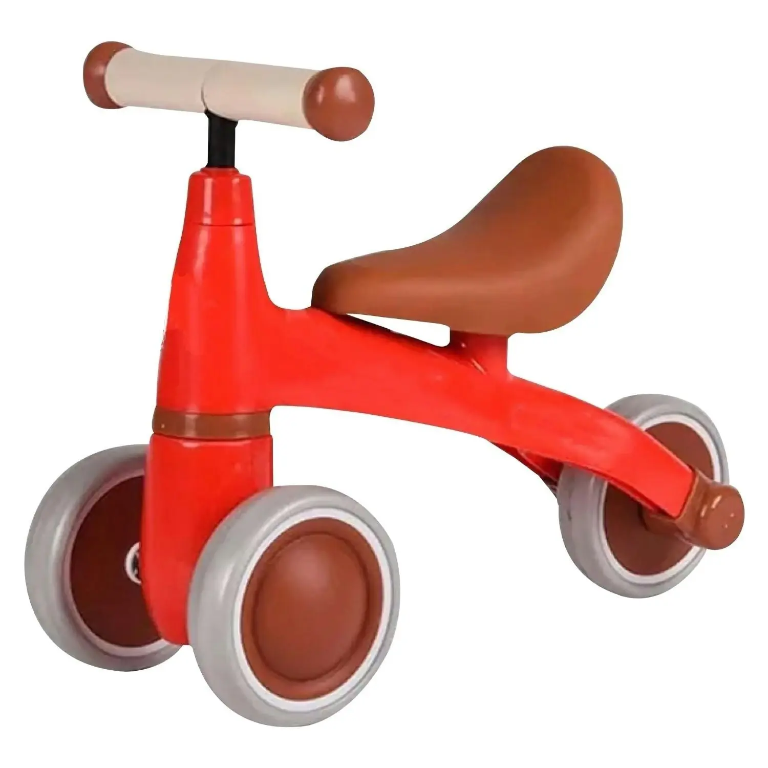 Gominimo 3-Wheels Push Trike Kids Baby Toddler Tricycle Balance Bike - Red