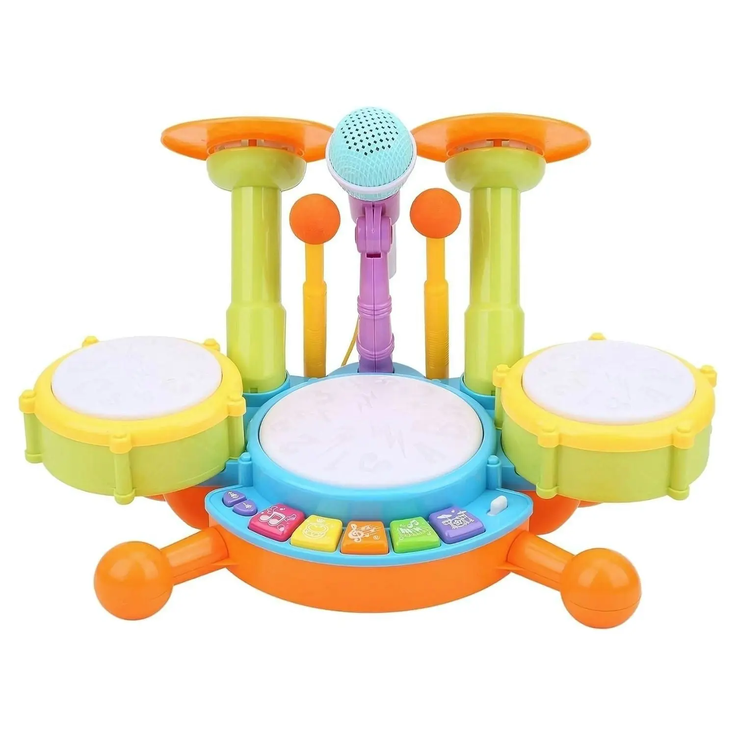 Gominimo Kids Musical Instrument Playset Basic Version Drum Toy Set