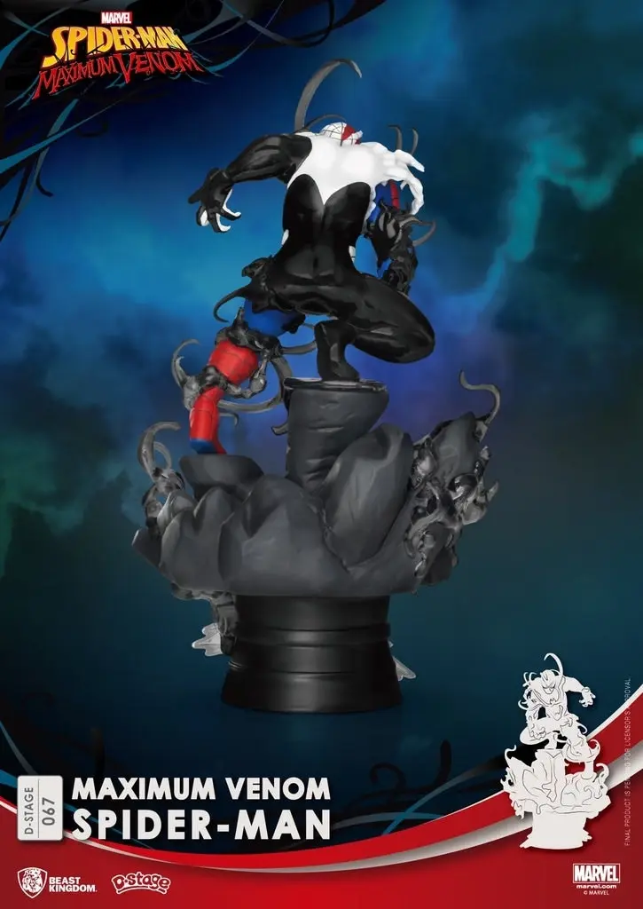 Beast Kingdom D Stage Maximum Venom Spider Man Special Edition Figurine