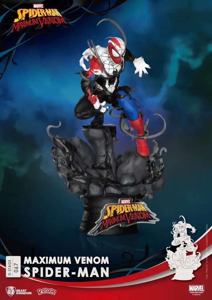 Beast Kingdom D Stage Maximum Venom Spider Man Special Edition Figurine