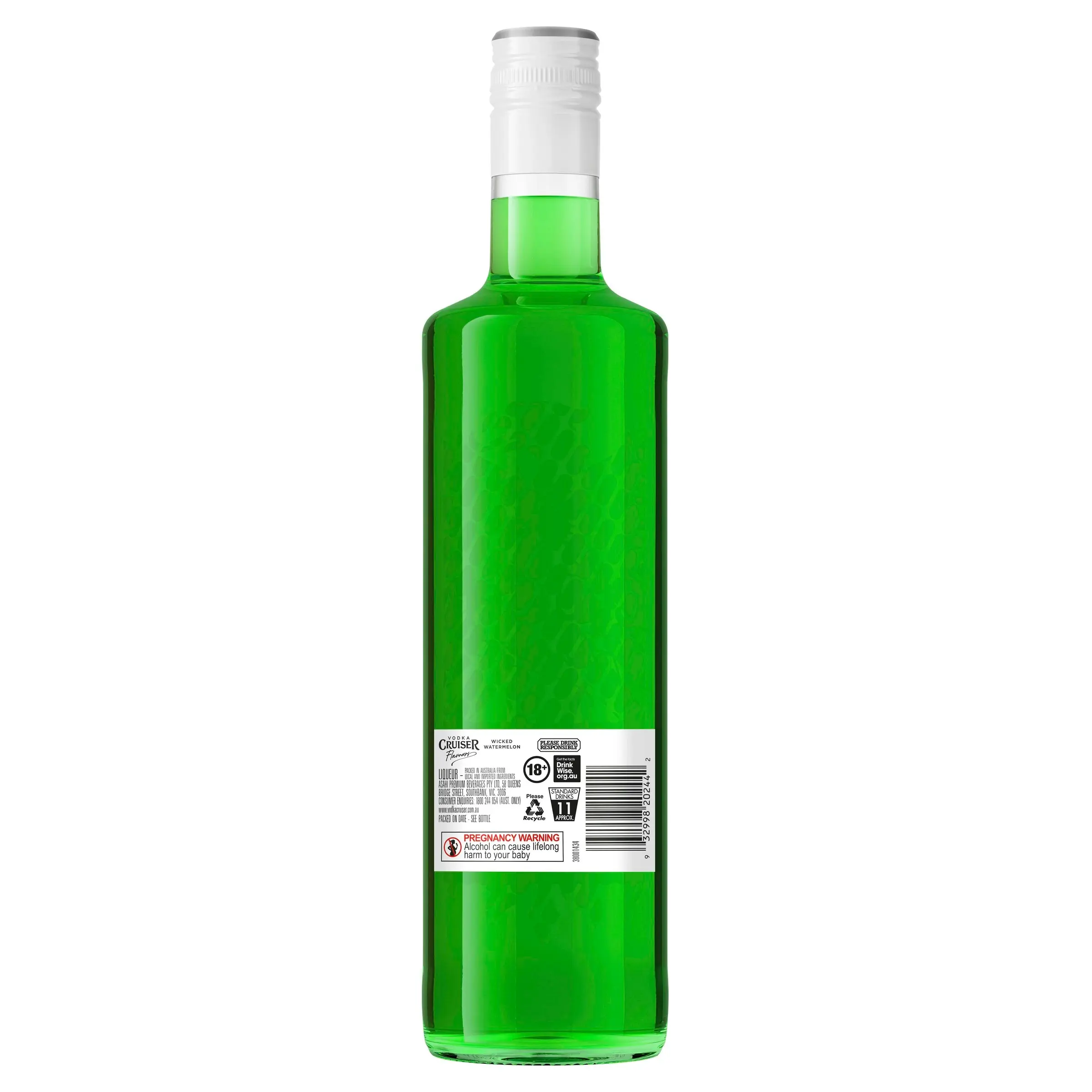 Vodka Cruiser Flavours Wicked Watermelon 20% 700mL Bottle