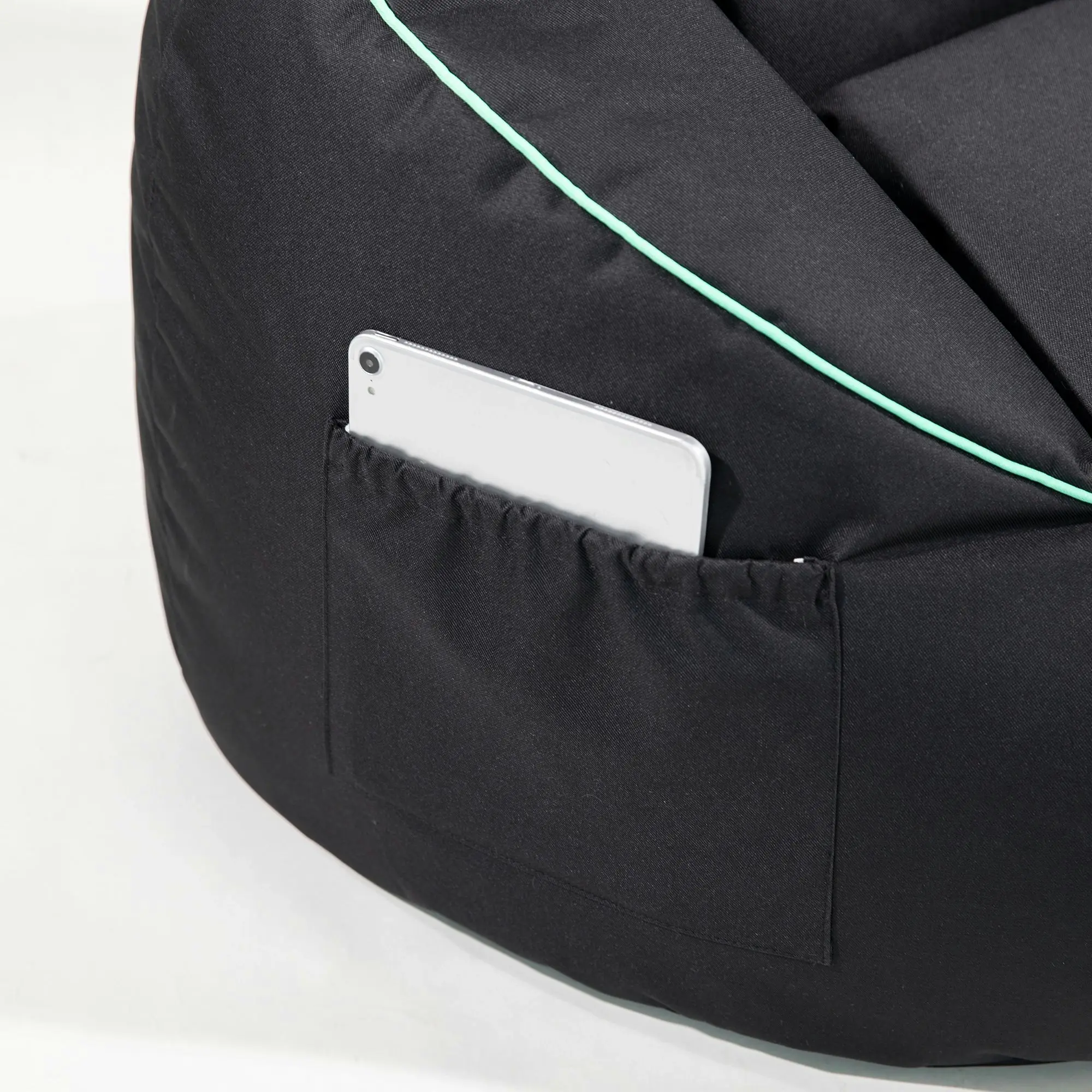 Laser Gaming Bean bag with Headphone Strap & Storage