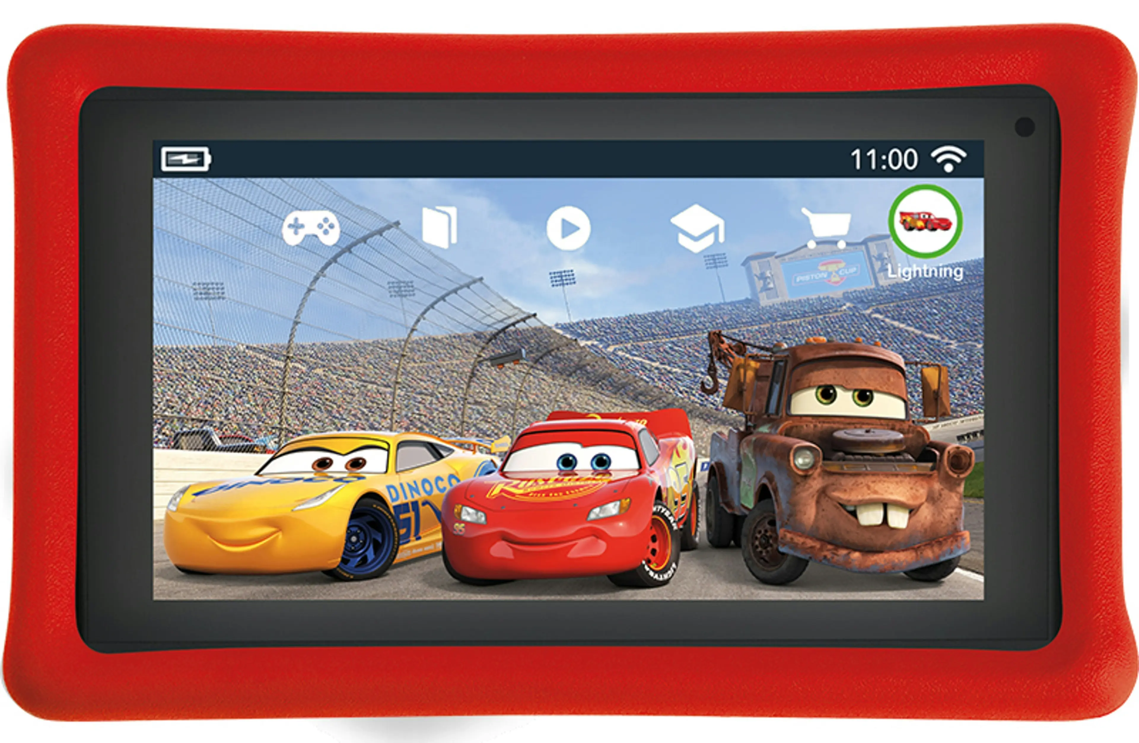 Pebble Gear Disney Pixar Kids Tablet 16GB: Cars with Child-Friendly Case