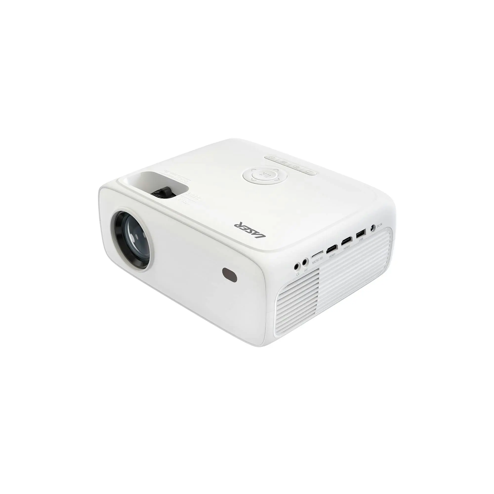 Laser HD Bluetooth Projector 220 Series for Movies, Gaming - Includes Screen