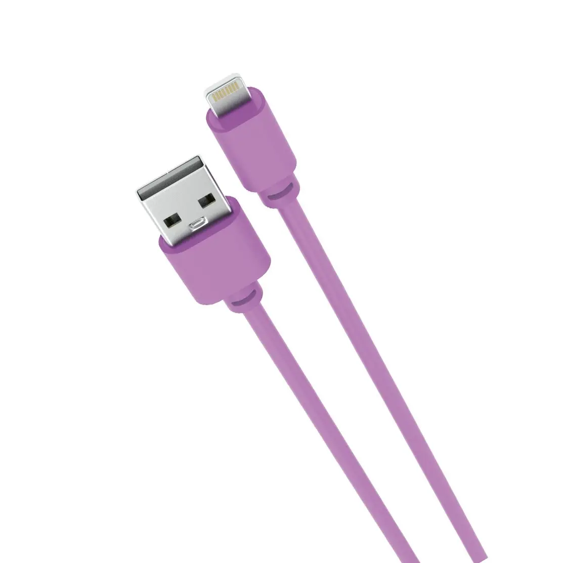 Laser 2M MFi Certified Lightning Cable Dual Pack Black/Purple Fast Charge