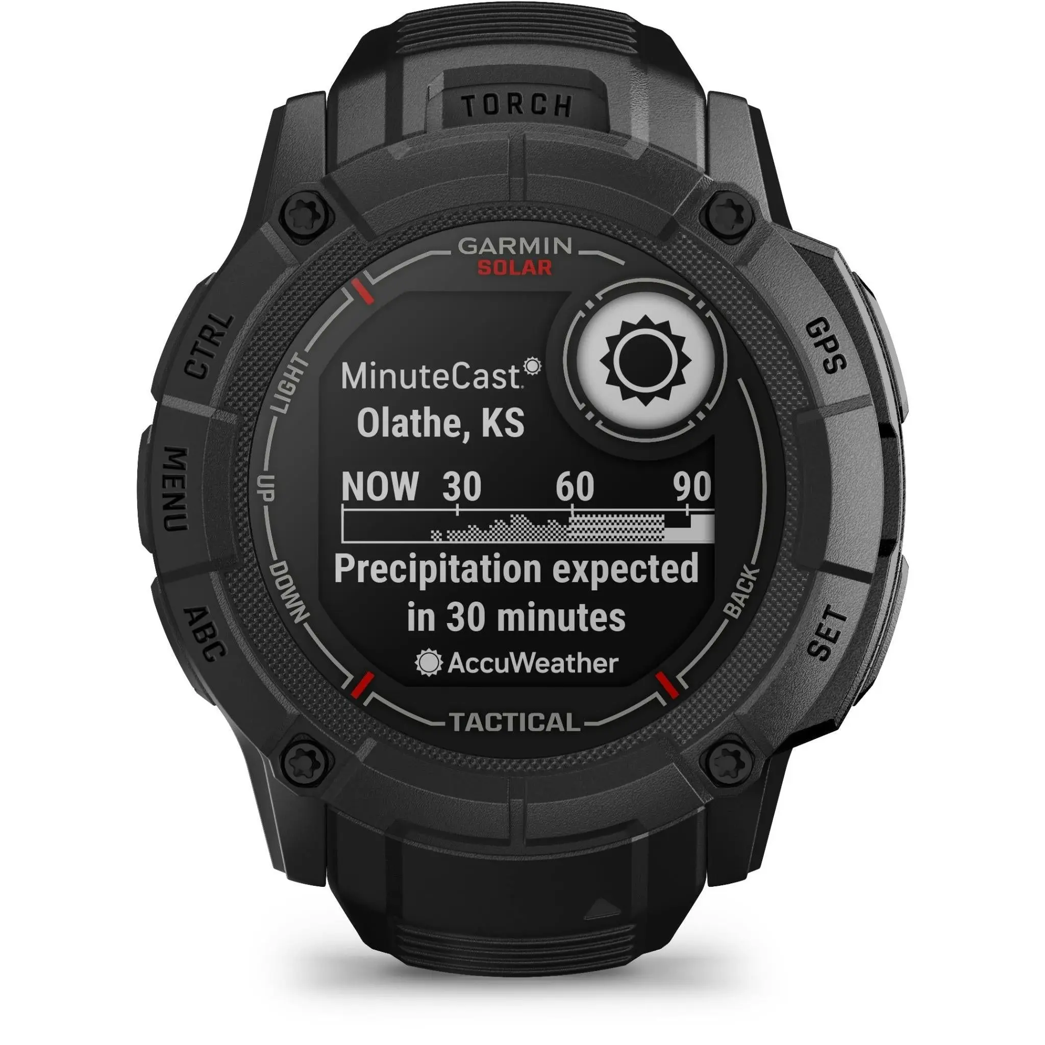 Garmin Instinct 2X Solar Sports Watch Tactical Edition - Black (AU Version)