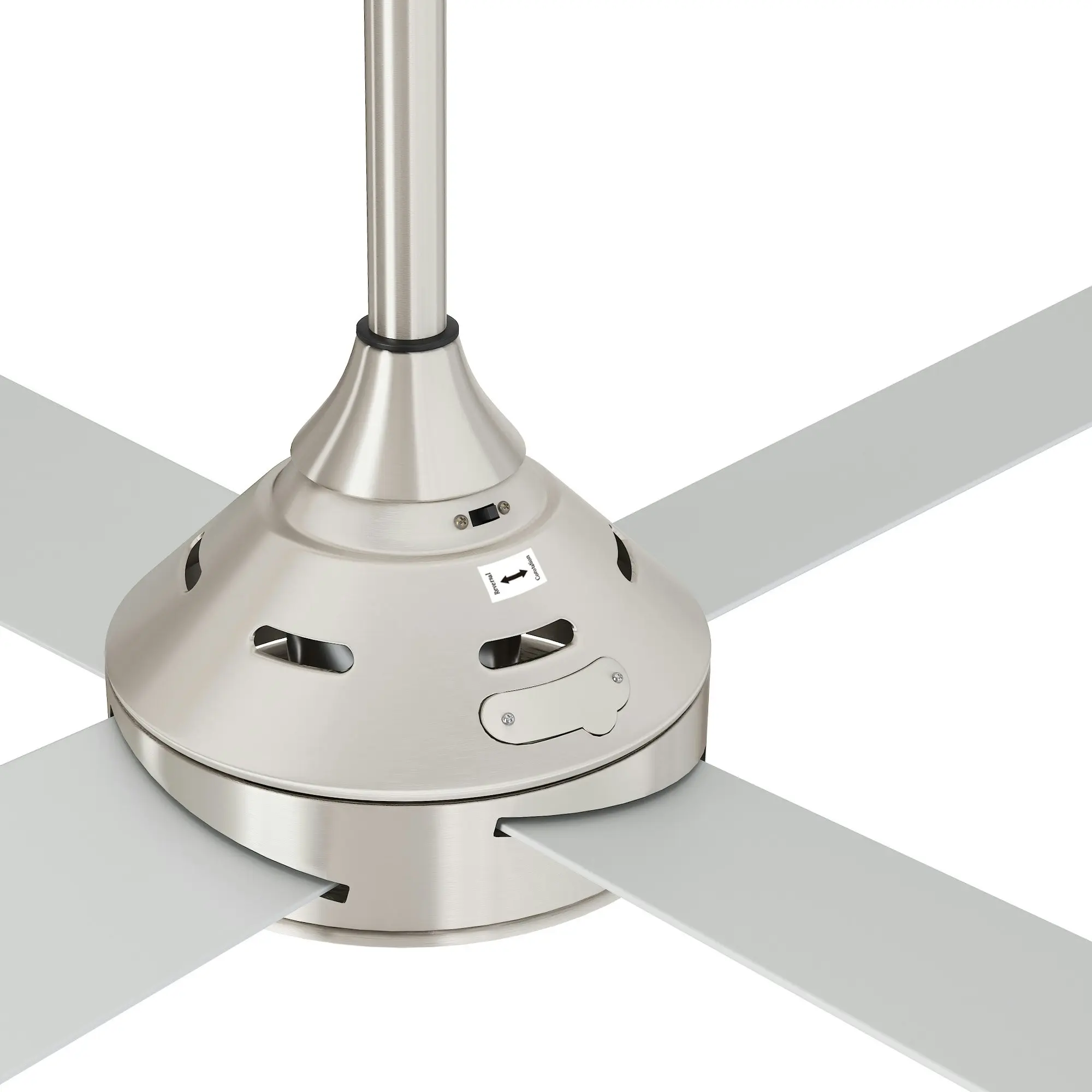 Vevare 52'' Ceiling Fan AC Motor with Remote Control Timer Silver