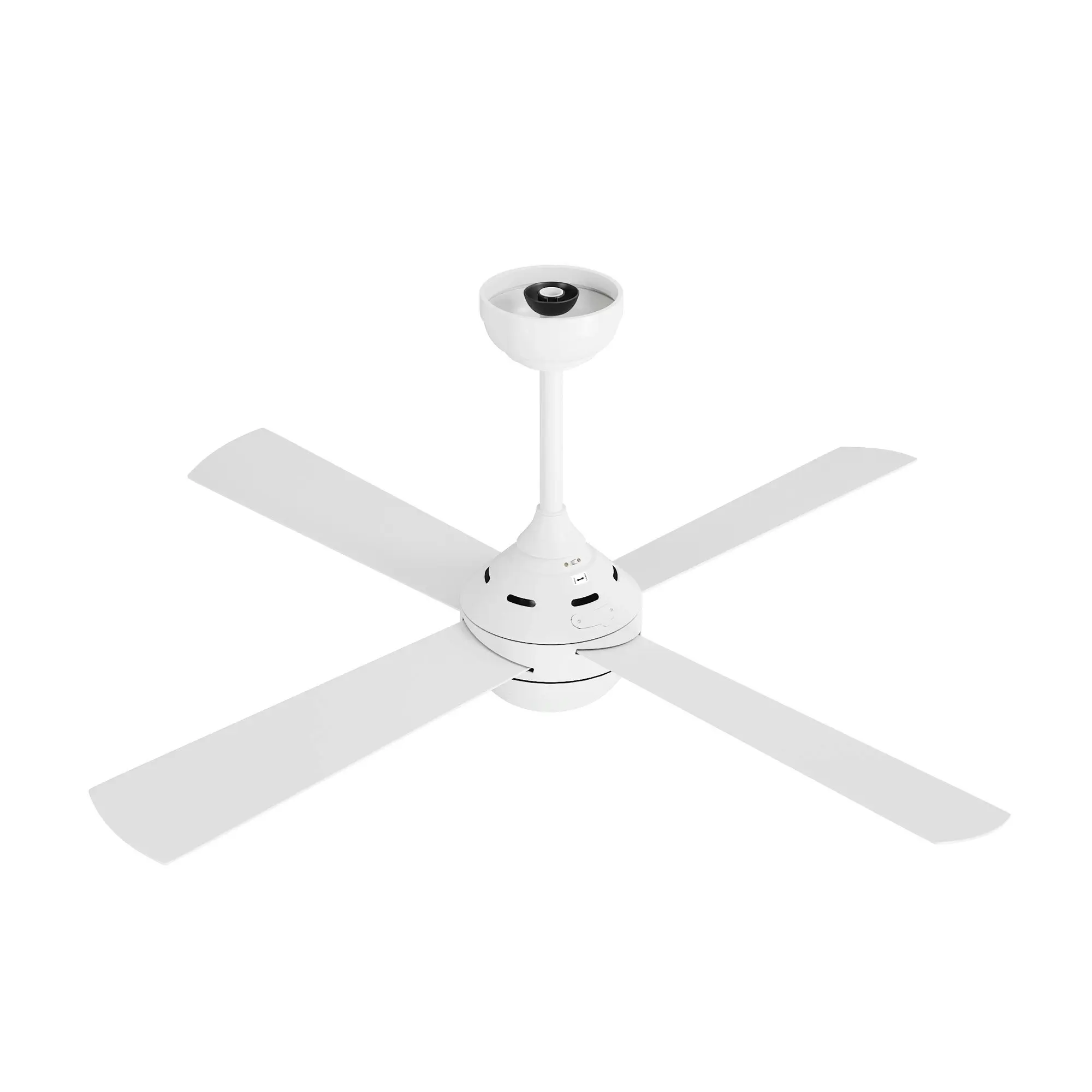 Vevare 52'' Ceiling Fan AC Motor with LED Light Remote Control White