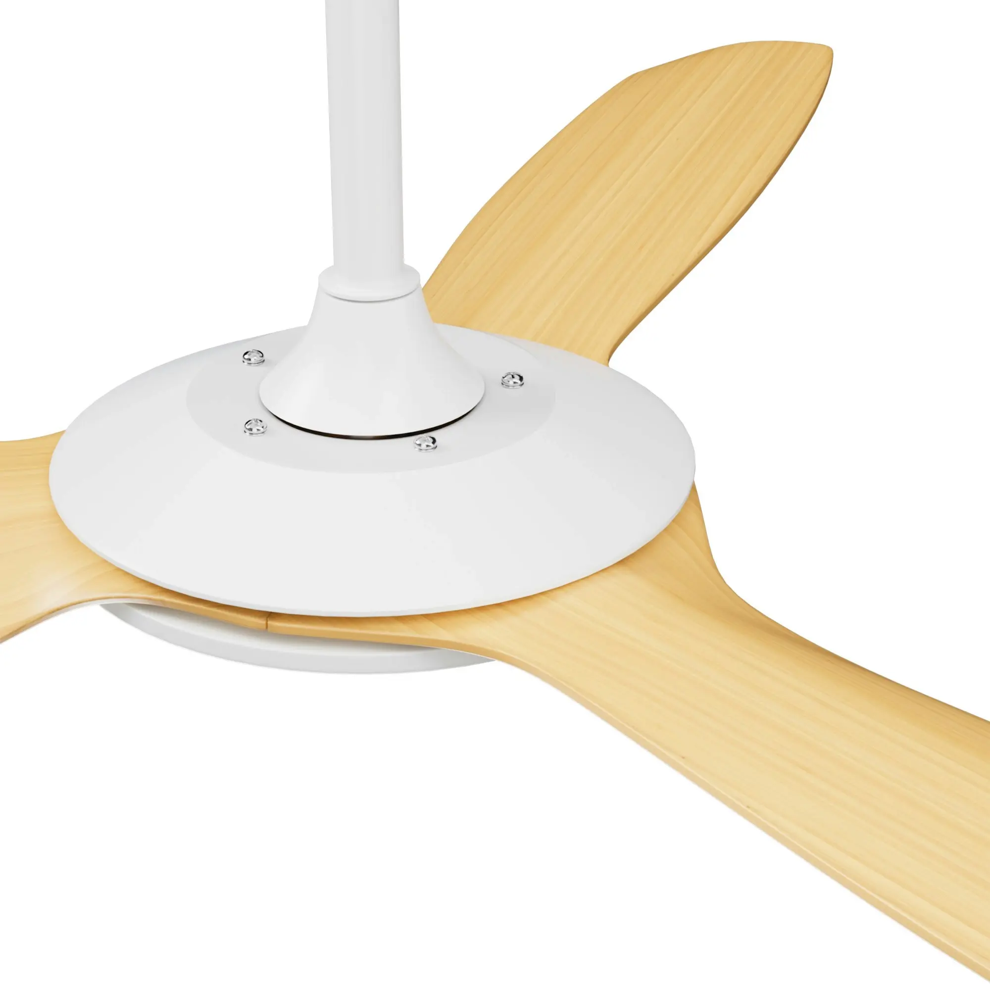 Vevare 52" Ceiling Fan DC Motor With Remote Control Timer 5 Speed Fans Wood