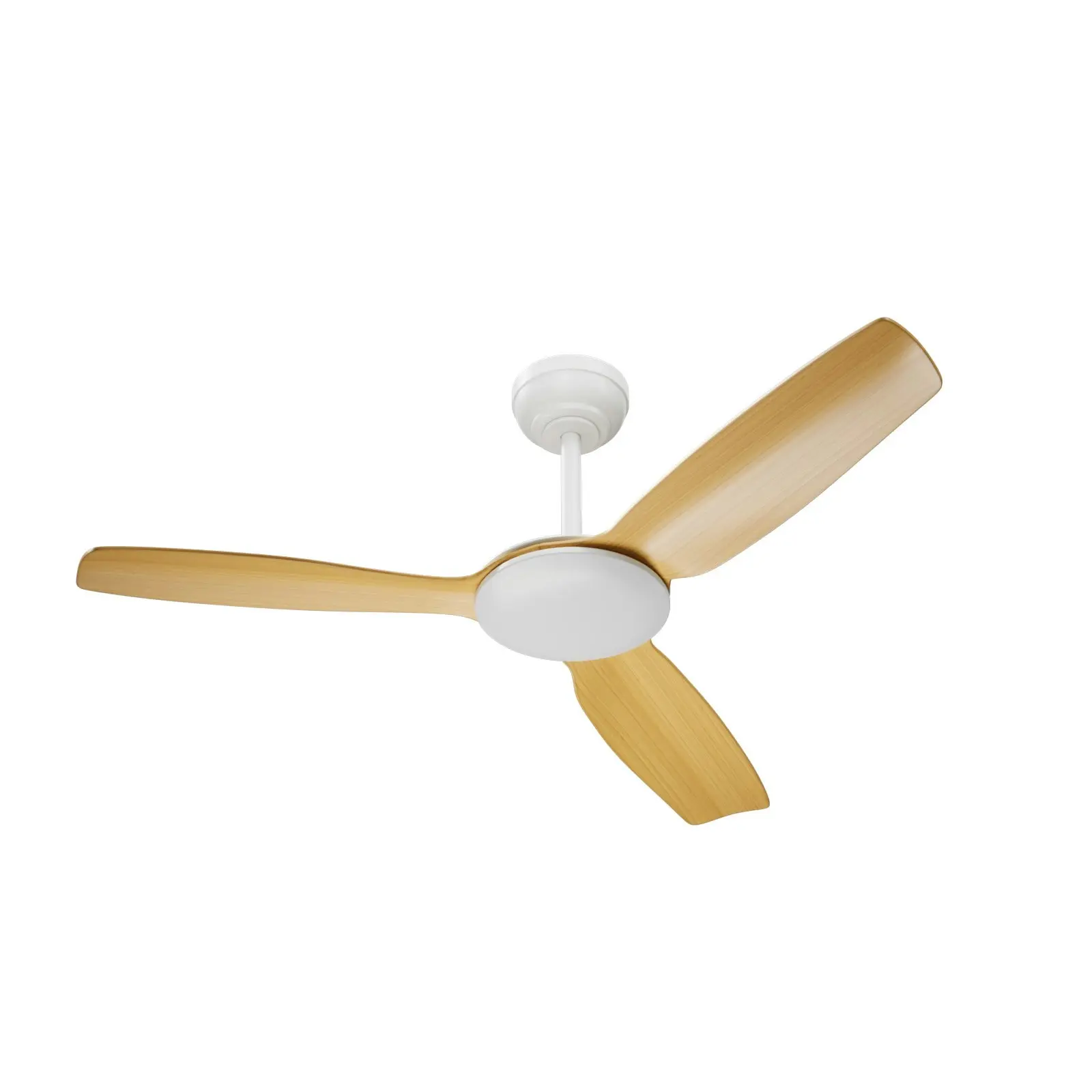 Vevare 52" Ceiling Fan DC Motor With Remote Control Timer 5 Speed Fans Wood