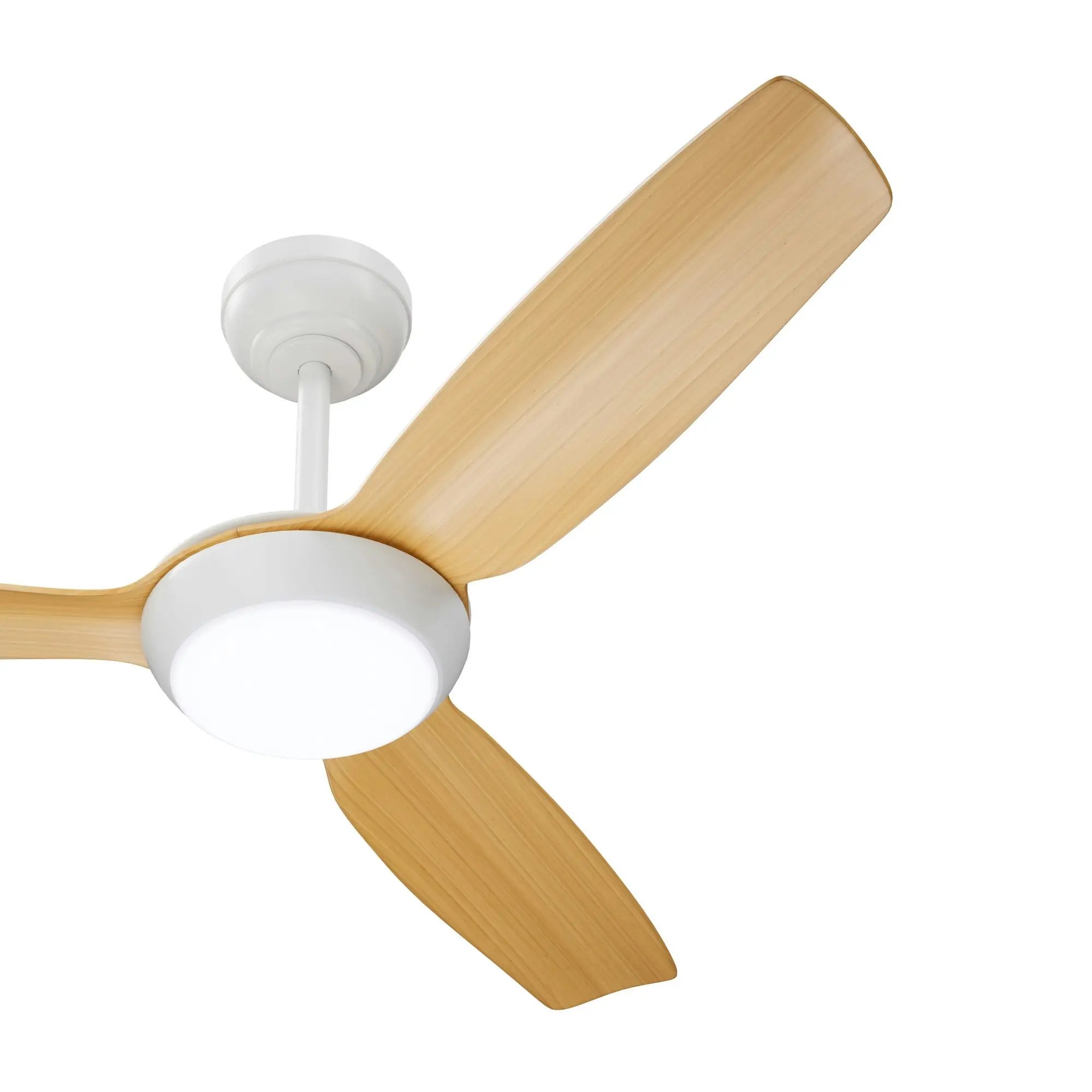 Vevare 52" Ceiling Fan DC Motor With Light Remote Control 5 Speed Fans Wood