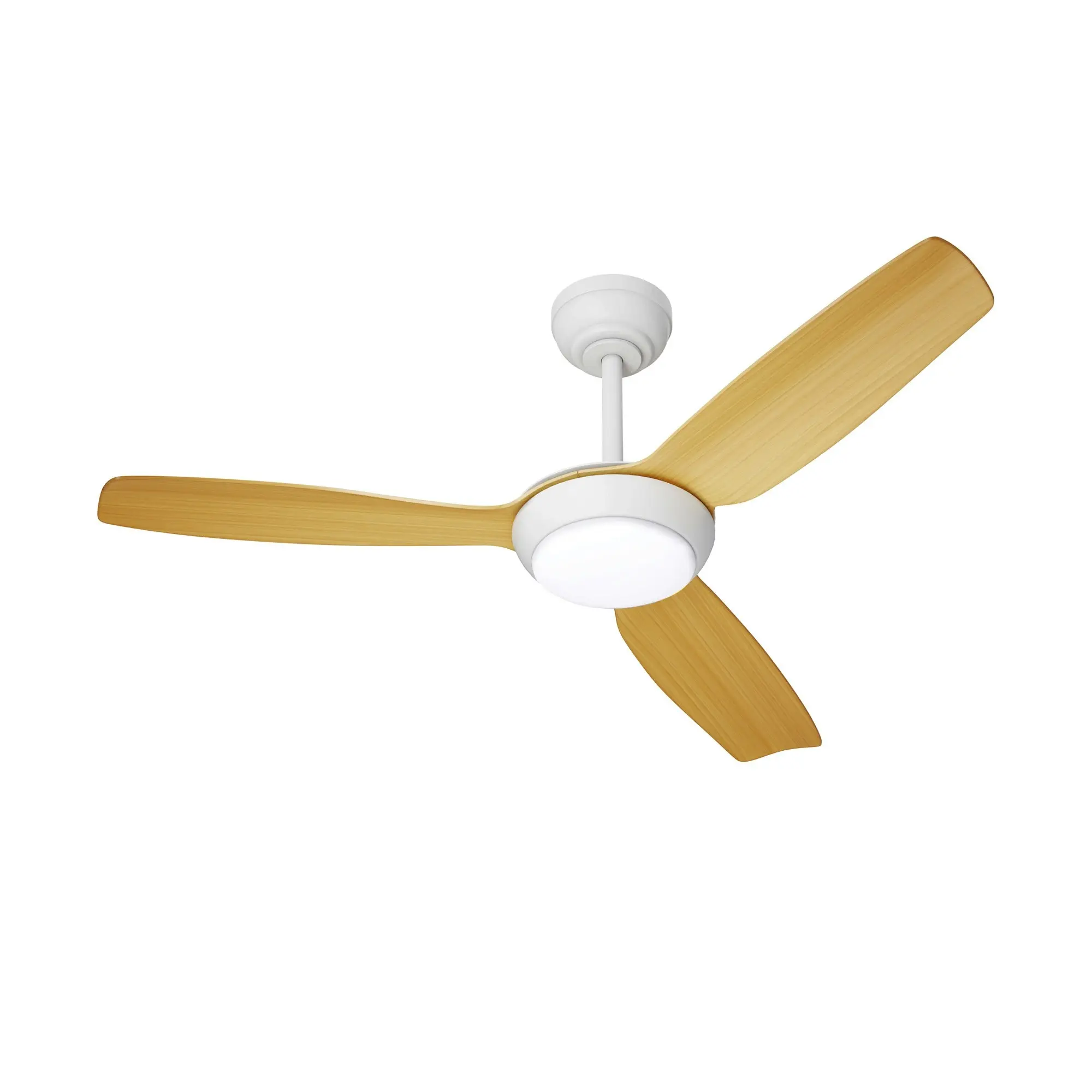 Vevare 52" Ceiling Fan DC Motor With Light Remote Control 5 Speed Fans Wood