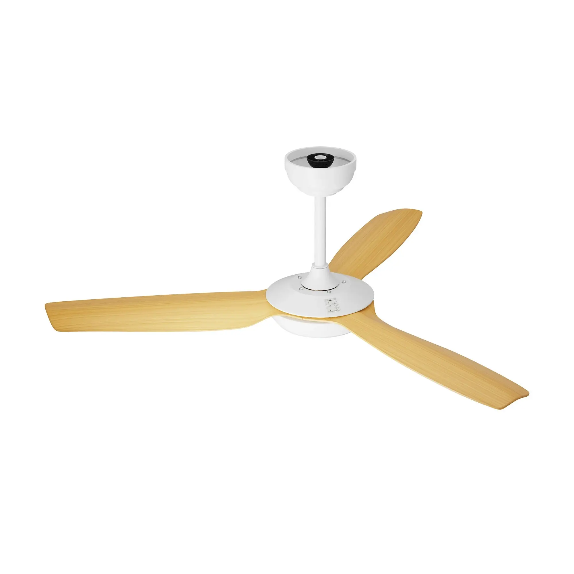 Vevare 52" Ceiling Fan DC Motor With Light Remote Control 5 Speed Fans Wood