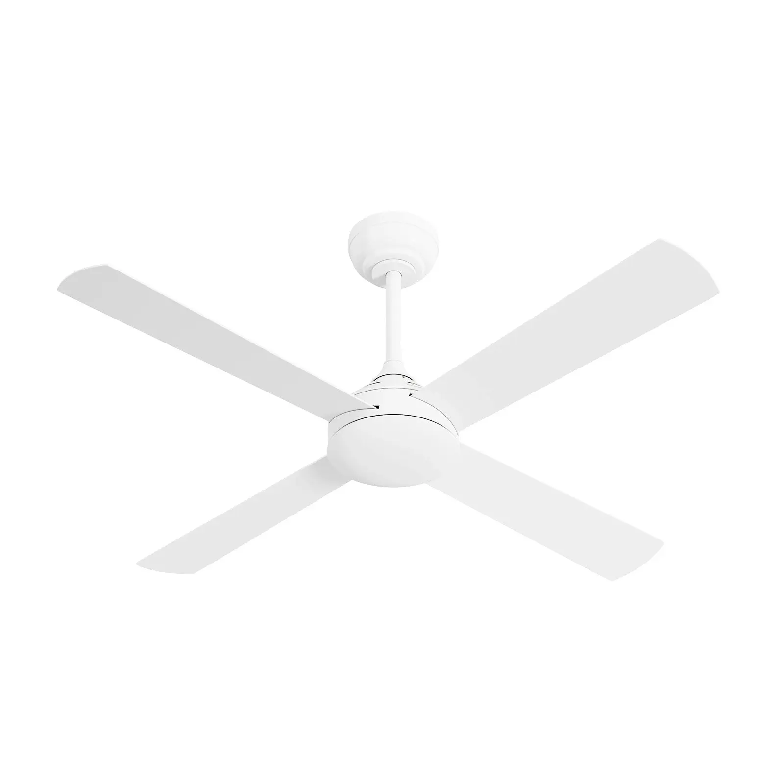 Vevare 52'' Ceiling Fan AC Motor with Remote Control Timer White