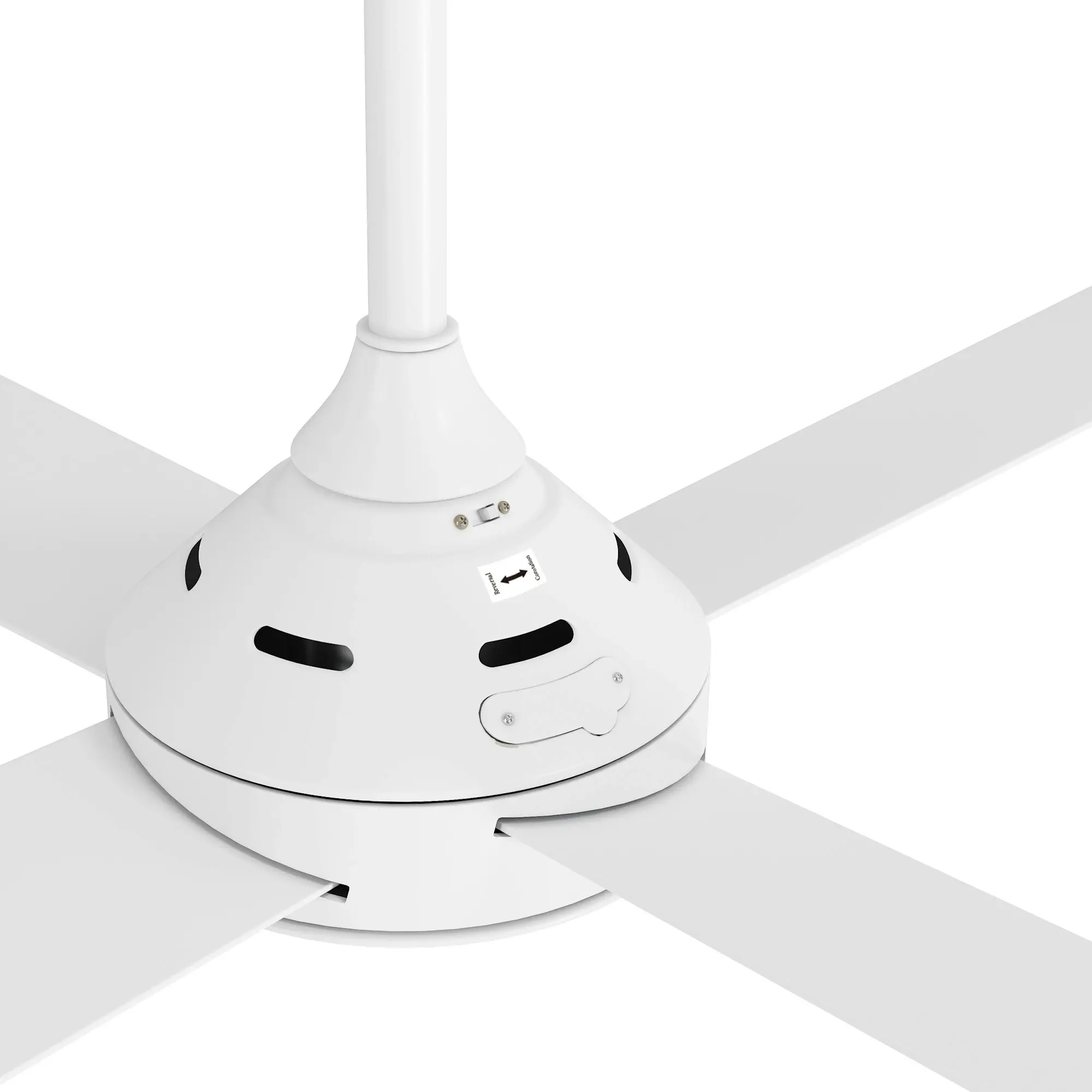 Vevare 52'' Ceiling Fan AC Motor with Remote Control Timer White