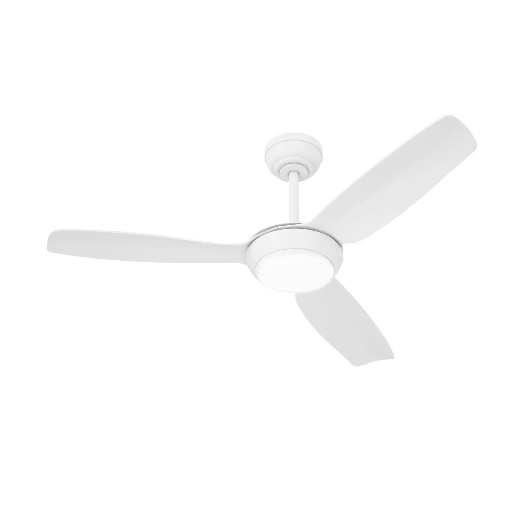 Vevare 52" Ceiling Fan DC Motor With Light Remote Control 5 Speed Fans White