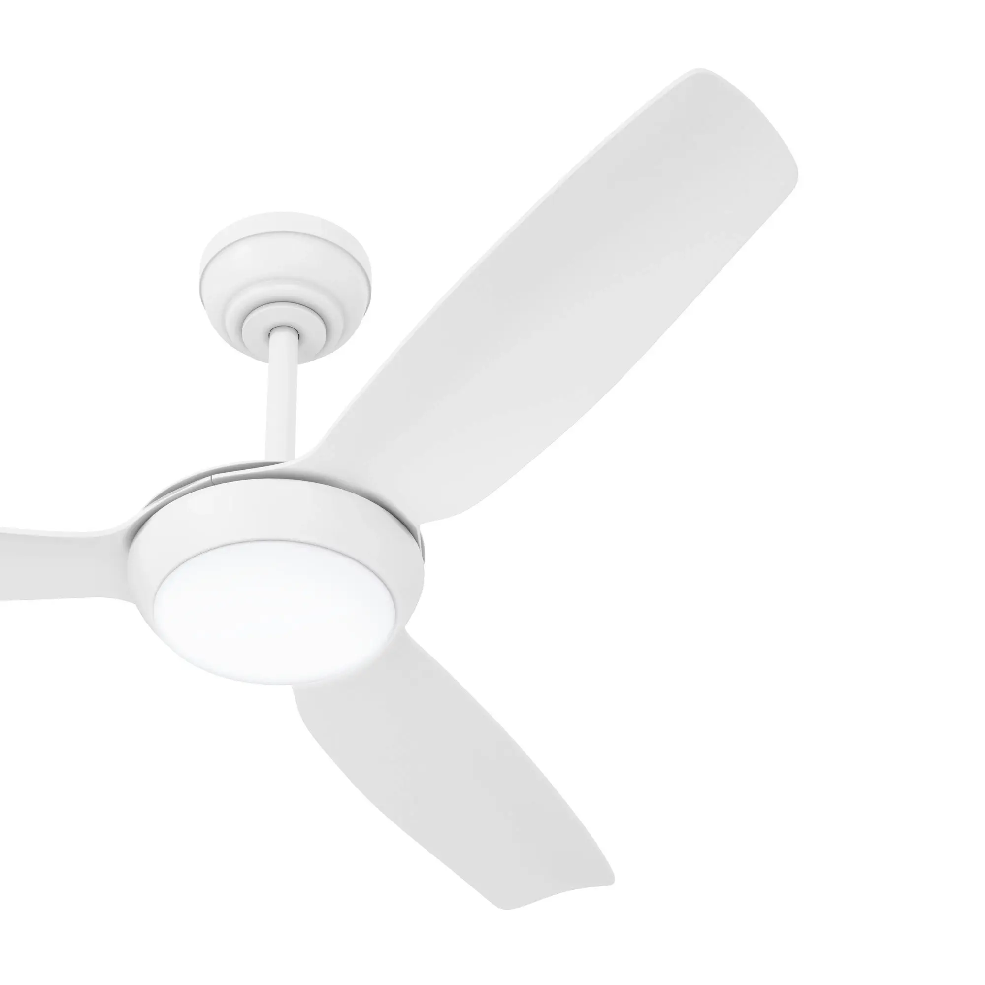 Vevare 52" Ceiling Fan DC Motor With Light Remote Control 5 Speed Fans White