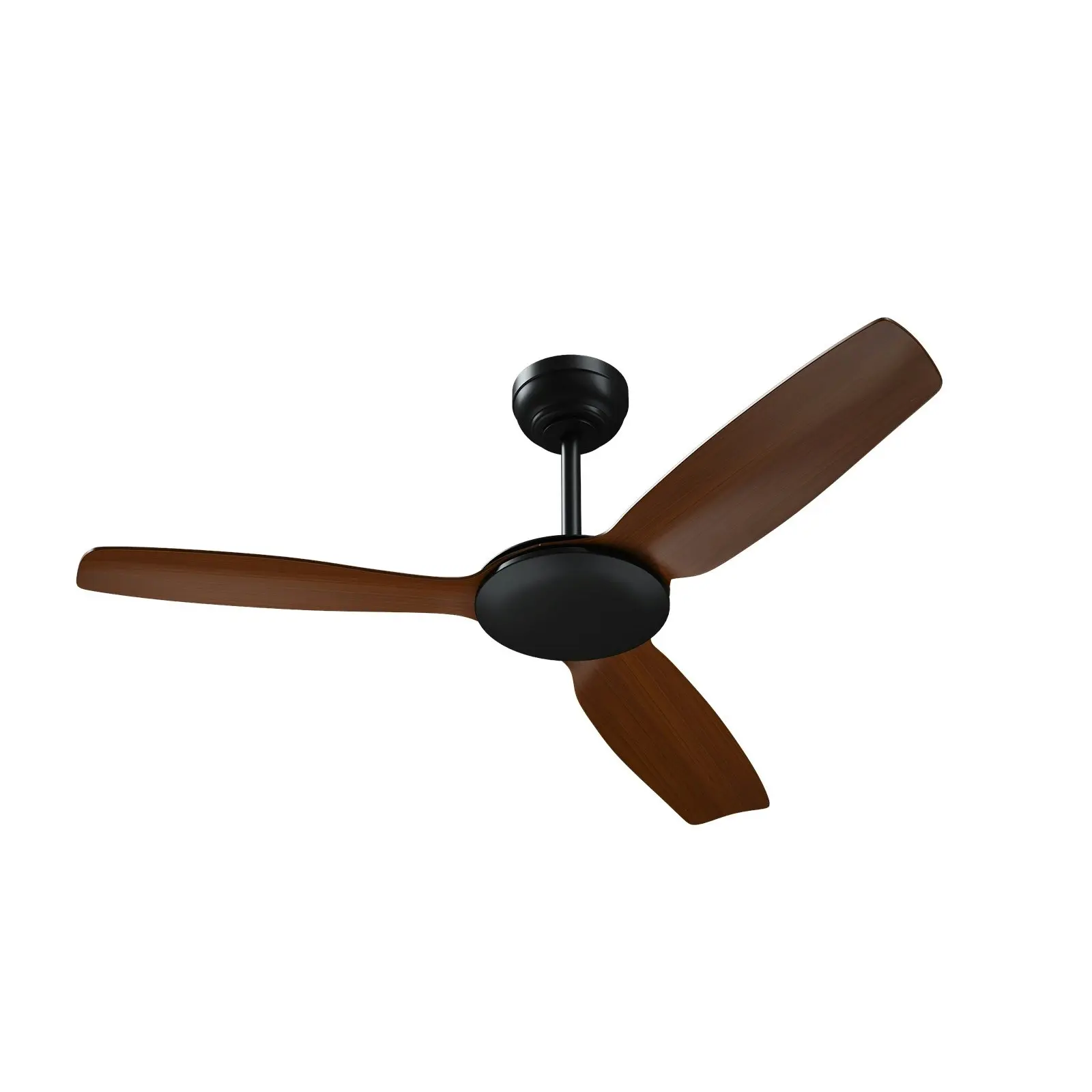 Vevare 52" Ceiling Fan DC Motor With Remote Control Timer 5 Speed Fans Walnut