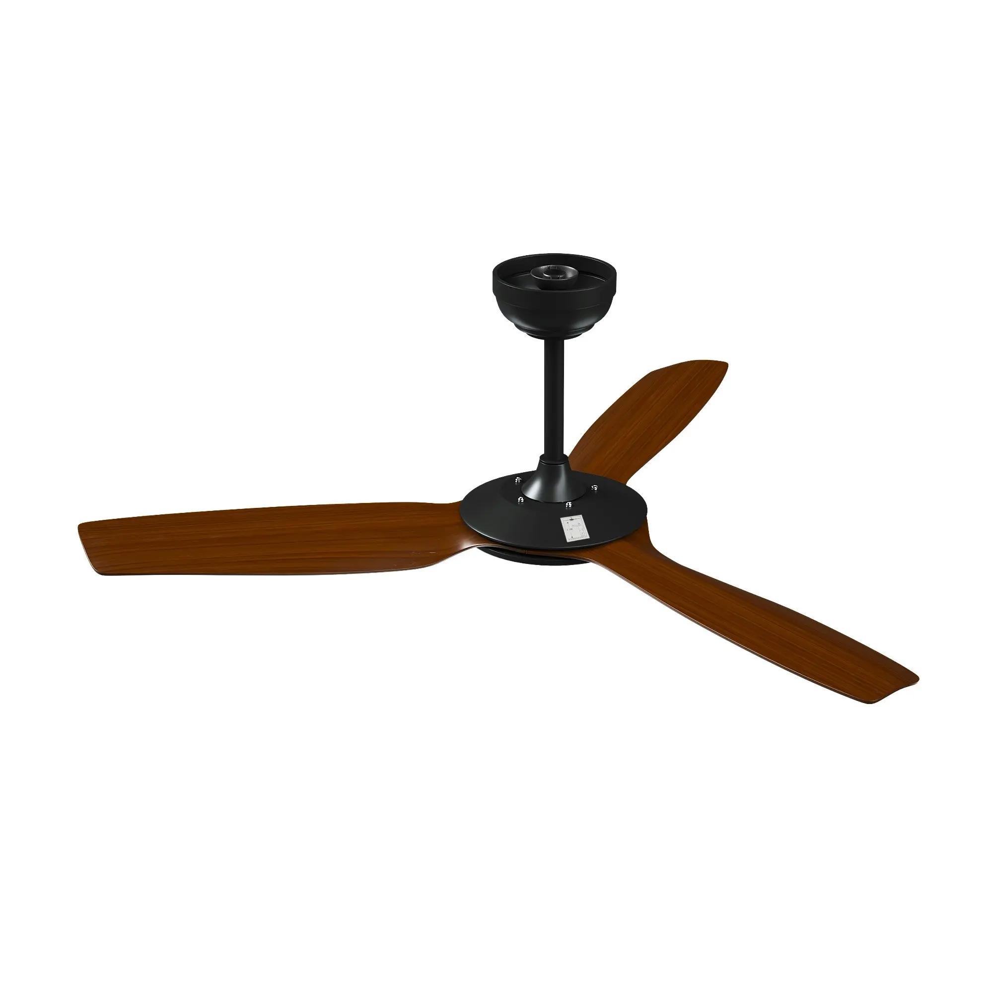 Vevare 52" Ceiling Fan DC Motor With Remote Control Timer 5 Speed Fans Walnut